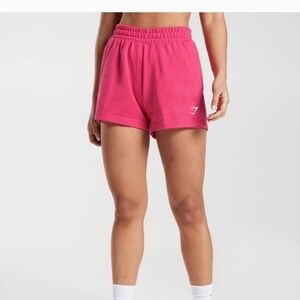 Gymshark pink sweatshorts. Size medium.